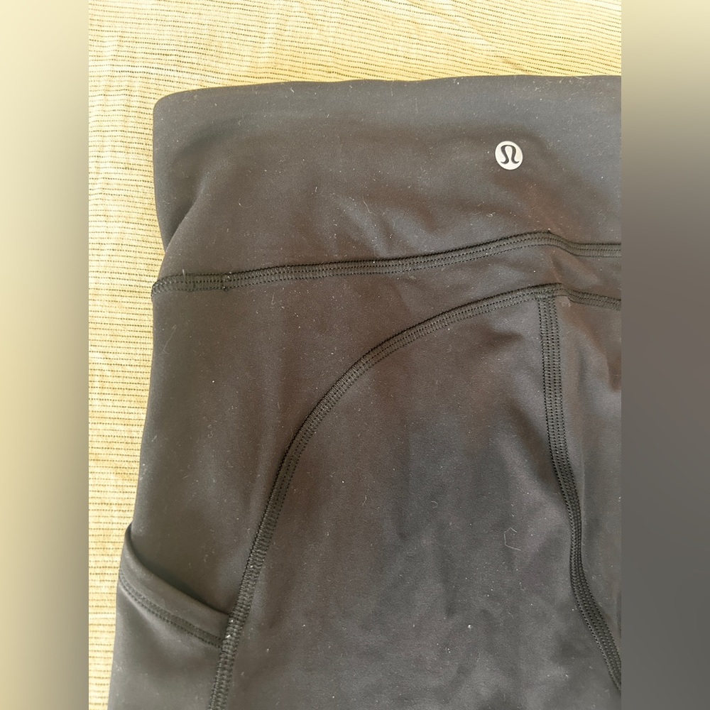 Lululemon Athletica Black High-Waisted Leggings